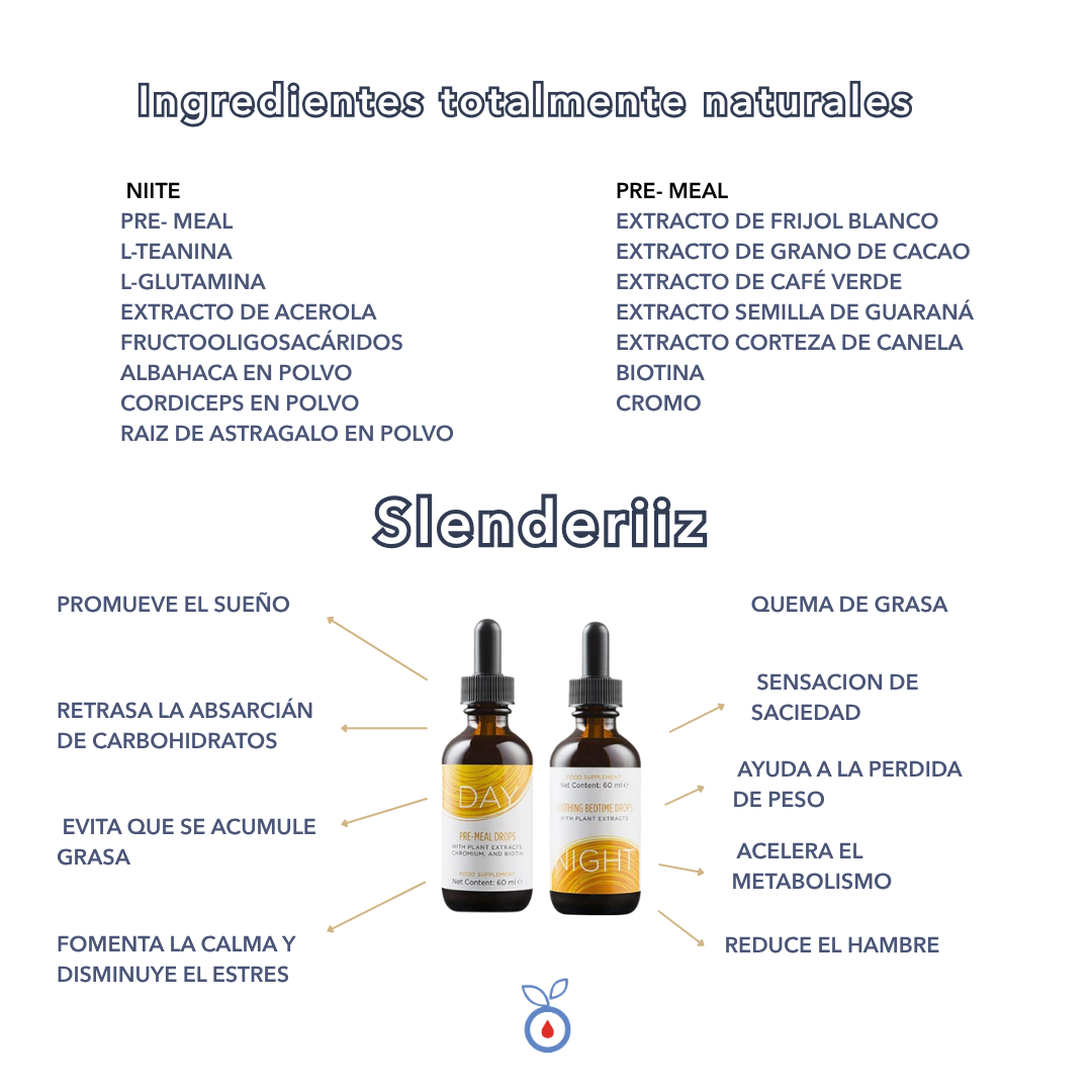 Kit Dúo de Gotas + Plan Nutricional – Control total día & noche