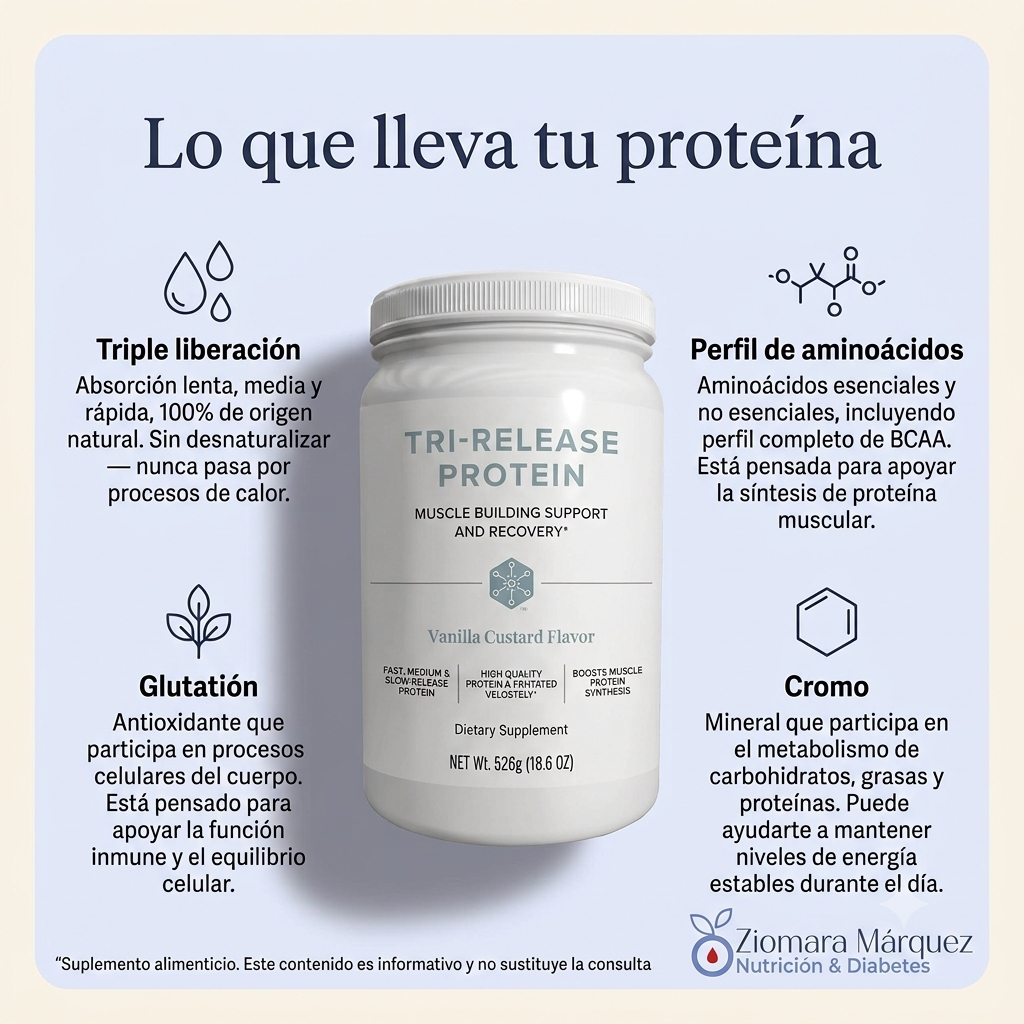Paquete Cuidado Azúcar y Musculo — Gotitas + Proteína + Creatina