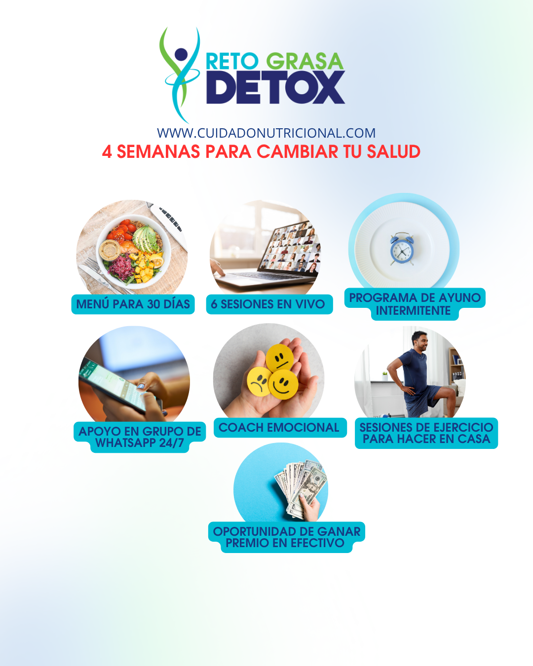 Reto Grasa Detox Septiembre