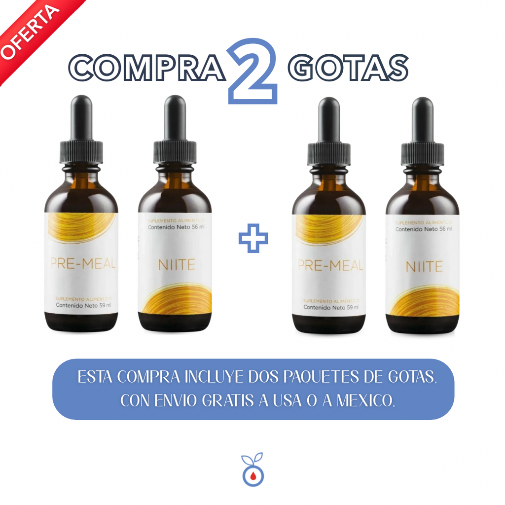 Kit Dúo de Gotas + Plan Nutricional – Control total día & noche