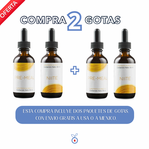 PAQUETE CON 2 Kit Dúo de Gotas